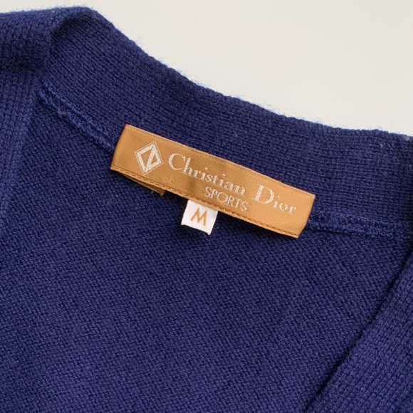 Vintage Christian Dior SPORTS 100% wool vest - Picture 7 of 10